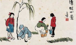 清明节漫画,漫画中的传统节日情感表达